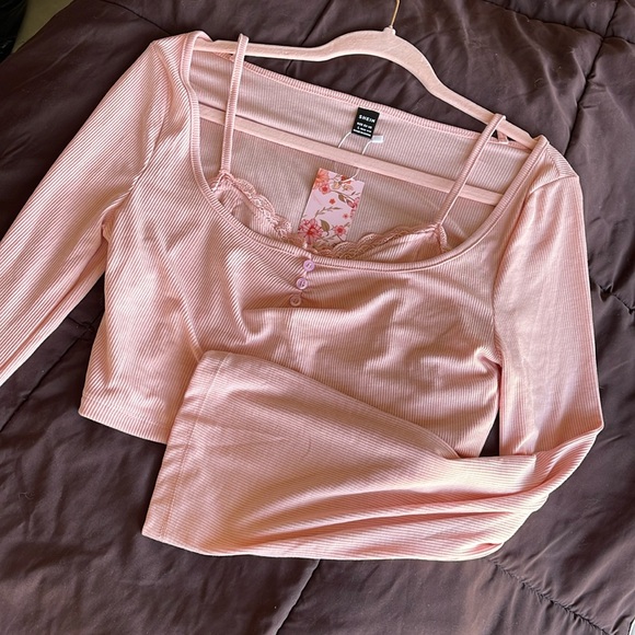 Tops - Pink Blouse NWT
